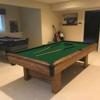 8 ft 3/4 inch Slate Brunswick, Bristol II Pool Table