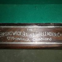 1909 Brunswick Balke Collender Monarch Billiard Table